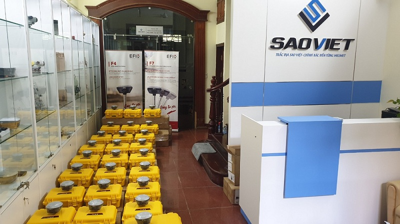 Trắc Địa Sao Việt chuyên phân phối các loại máy móc thiết bị đo trắc địa