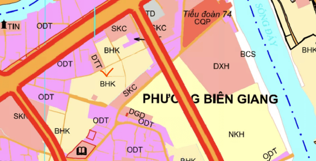 Tim hieu ky hieu BHK trong ban do dia chinh