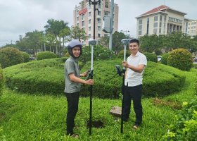 Bàn giao EFIX F8 tại Tam Kỳ | Trắc địa Sao Việt mang công nghệ GNSS đến miền Trung yêu thương