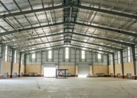 Kiểm tra cao độ sàn nhà xưởng bằng máy thủy bình