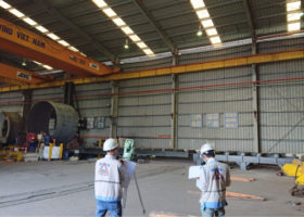 Máy thủy bình kiểm tra độ cao sàn nhà xưởng tốt nhất