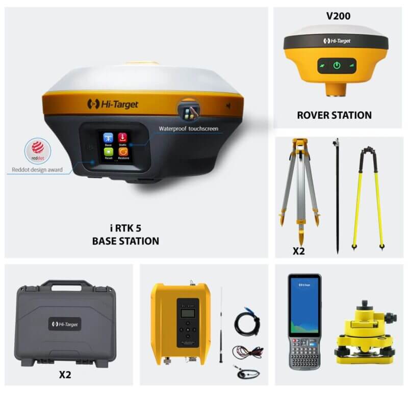 May GPS RTK 2 tan so Hi-Target V200