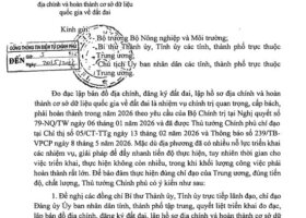 Đẩy mạnh đo đạc địa chính và xây dựng cơ sở dữ liệu đất đai năm 2026: Một bước tiến quan trọng trong quản lý đất đai tại Việt Nam