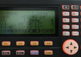 Hướng dẫn cách bố trí điểm trên máy toàn đạc Topcon ES-GM