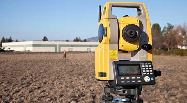 cách bố trí điểm trên máy toàn đạc Topcon ES-GM